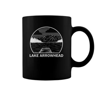 Lake Arrowhead California Funny Fishing Camping Summer Gift Coffee Mug | Mazezy