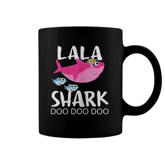 Lala Shark , Funny Mother's Day Gift Coffee Mug | Mazezy