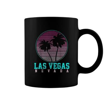Las Vegas Nevada Retro Vintage Palm Trees Coffee Mug - Thegiftio UK
