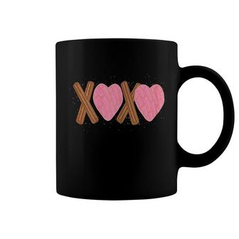 Latina Concha Churro Valentine Coffee Mug | Mazezy