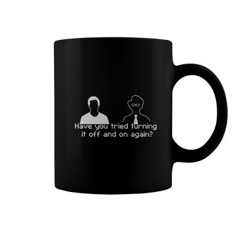 Laundry Turning It Off And On Again Coffee Mug | Mazezy