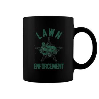 Lawn Enforcement Coffee Mug | Mazezy
