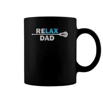 Lax Dad Lacrosse T, Funny Saying Relax Dad T, Coffee Mug | Mazezy
