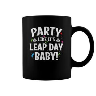 Leap Day Birthday Party Leap Day Baby Leap Year Birthday Coffee Mug | Mazezy