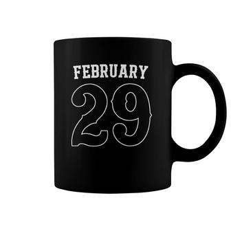 Leap Day Forever Young 2024 February 29Th Leap Year Birthday Coffee Mug | Mazezy