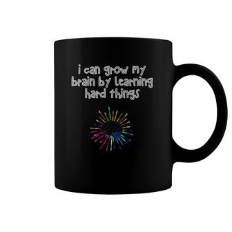 Learn Hard Things Brain Growth Mindset Teacher Gift Coffee Mug | Mazezy