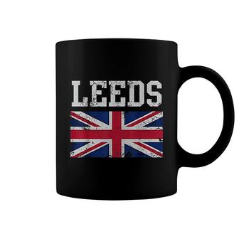 Leeds Flag United Kingdom Flag Union Jack Gift Coffee Mug | Mazezy