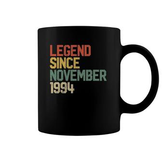 Legend Since November 1994 27Th Birthday Gift 27 Years Old Coffee Mug | Mazezy