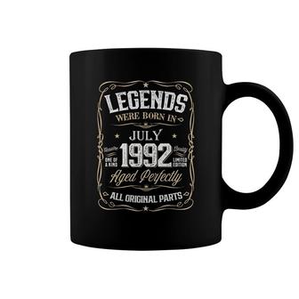 Legends Were Born In 1992 July Awesome Since Vintage Birthday Coffee Mug - Seseable
