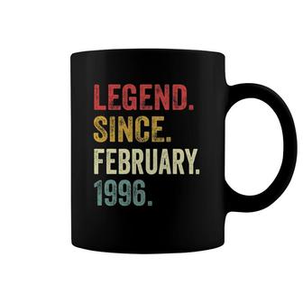 Legends Were Born In February 1996 26Th Birthday For Men Coffee Mug | Mazezy