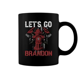 Let's Go Brandon Firefighter Coffee Mug | Mazezy