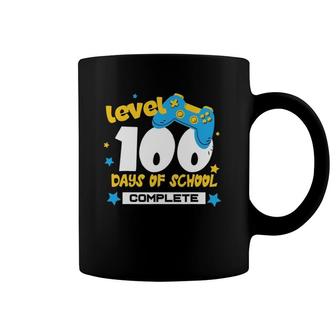 Level 100 Days Of School Complete Gamer Video Games Coffee Mug | Mazezy