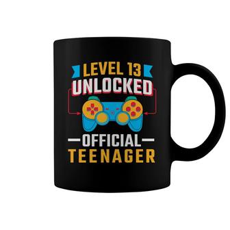 Level 13 Unlocked Official Nager 13Th Birthday Coffee Mug - Seseable