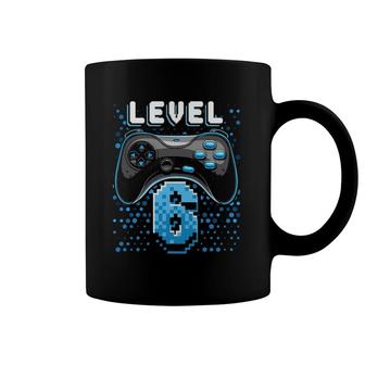 Level 6 Video Game Controller 6Th Birthday Gamer Gift Boys Coffee Mug | Mazezy