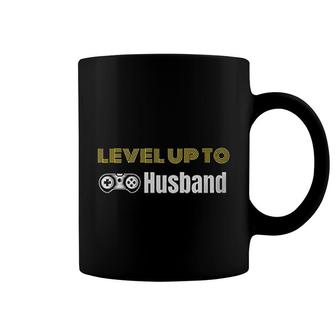 Level Up To Husband Engagement Coffee Mug | Mazezy