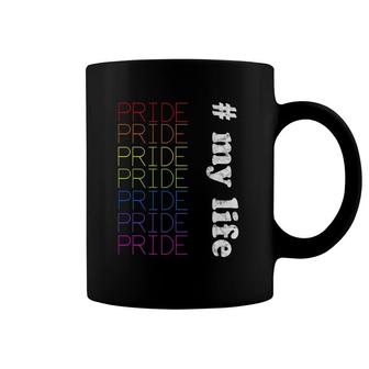 Lgbtq - My Life - Pride Coffee Mug | Mazezy