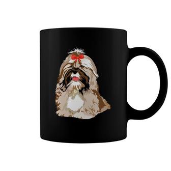 Lhasa Apso Dog Lover Furdad Puppy Owner Furmom Coffee Mug | Mazezy