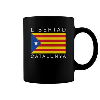 Libertad Catalunya Catalan Catalonia Independence Espana Coffee Mug | Mazezy