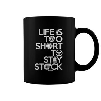 Life Is Too Short To Stay Stock Coffee Mug | Mazezy