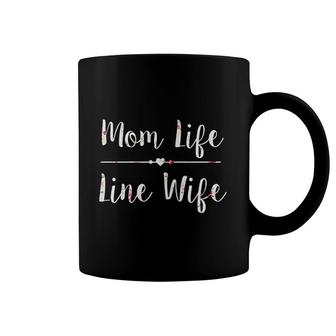Lineman Mom Life Line Wife Funny Coffee Mug | Mazezy
