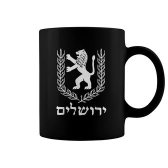 Lion Of Judah Pride Israel Flag Coffee Mug | Mazezy