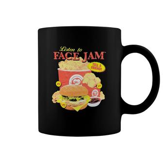 Listen To Face Jam Chicken Coffee Mug | Mazezy AU