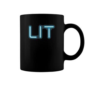 Lit Neon Glow Lit Coffee Mug