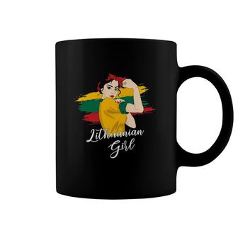 Lithuania Girl, Women Lithuanian Coffee Mug | Mazezy