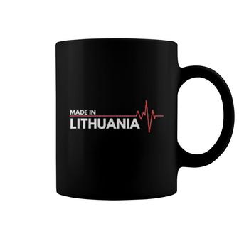 Lithuania Made In Place Of Birth National Pride Coffee Mug | Mazezy