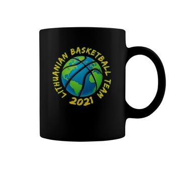 Lithuanian Basketball Team 2021 - Lithuania Strong Apparel Coffee Mug | Mazezy
