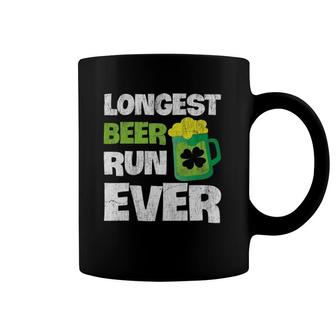 Longest Beer Run Ever St Patricks Day Beer Mug Runner Coffee Mug | Mazezy