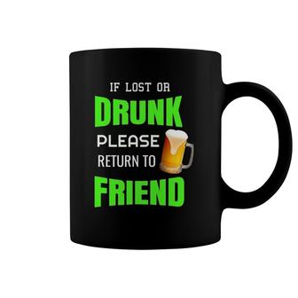 Lost Or Drunk Friend Beer Funny Best Buddies Bar Couple Coffee Mug | Mazezy