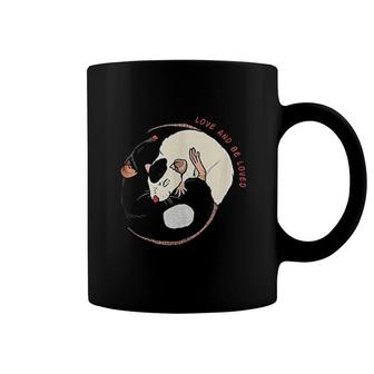 Love And Be Loved Gift Rats Coffee Mug | Mazezy