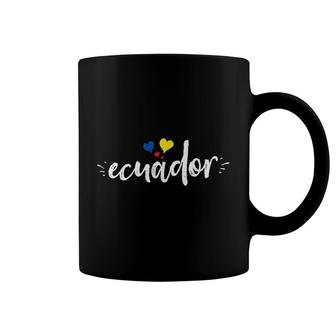 Love Ecuador Ecuadorian Pride Gift Coffee Mug | Mazezy