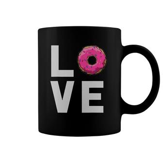 Love Pink Donut For Women,Men And Kids T Gift Coffee Mug | Mazezy AU