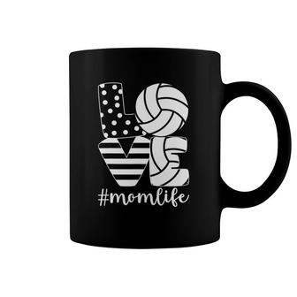 Love Volleyball Mom Life Funny Ball Sport Mother’S Day Coffee Mug | Mazezy