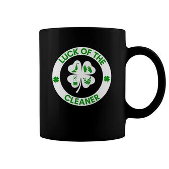 Luck Of The Cleaner St Patrick's Day Gift Fun Housekeeping Coffee Mug | Mazezy