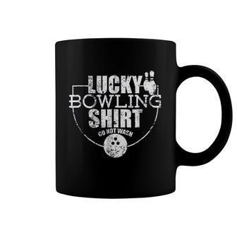 Lucky Bowling Funny Gift For Bowlers Coffee Mug | Mazezy