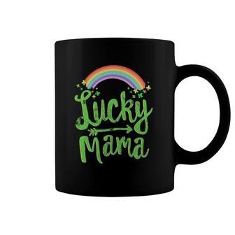 Lucky Mama Family St Patricks Day Mom Mother's Day Coffee Mug | Mazezy