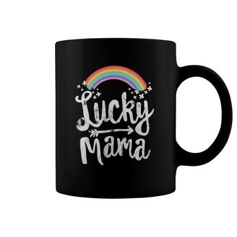 Lucky Mama Family St Patrick's Day Mom Mother's Day Coffee Mug | Mazezy