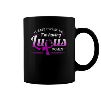 Lupus Awareness Excuse Me Autoimmune Disease Gift Idea Coffee Mug | Mazezy