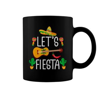 Lustige Mexikanische Lets Fiesta Cinco De Mayo Coffee Mug | Mazezy