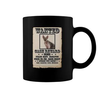 Lykoi Kitten Wanted Poster Cat Coffee Mug | Mazezy