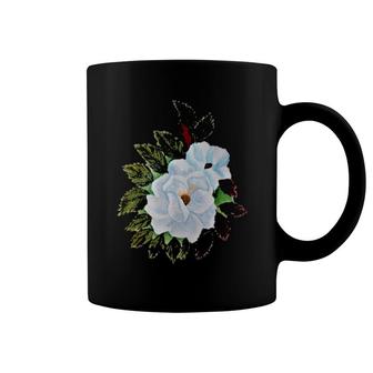 Magnolias Novelty Flower Coffee Mug | Mazezy