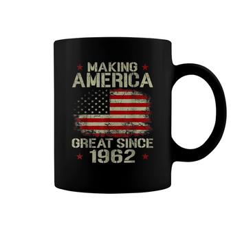 Making America Great Since 1962 Vintage Gifts 60Th Birthday Coffee Mug - Seseable
