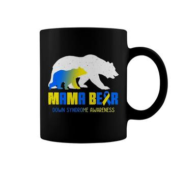 Mama Bear Down Syndrome Awareness Survivors Coffee Mug | Mazezy