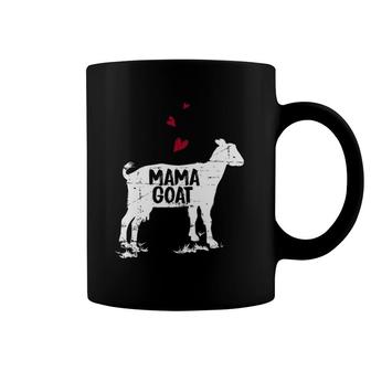 Mama Goat Design Farmer Goat Lover Gift Coffee Mug | Mazezy