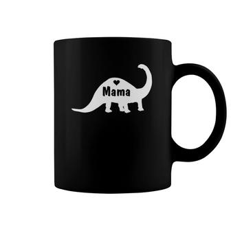 Mama Long Neck Dinosaur - Mother's Day Gift For Mom Coffee Mug | Mazezy