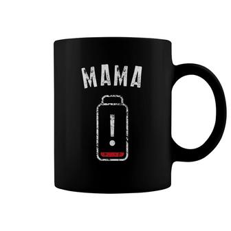 Mama Low Battery Mother's Day Coffee Mug | Mazezy