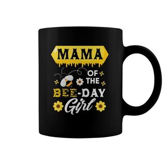 Mama Of The Bee Birthday Girl Family Matching Hive Honey Coffee Mug | Mazezy